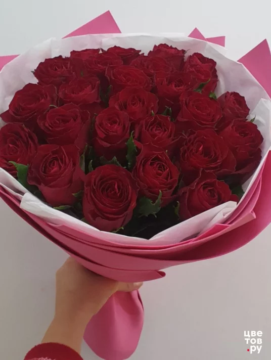Букет с розами 45 см 